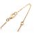 Collana Van Cleef & Arpels Vintage Alhambra in madreperla grigia Marrone D'oro - vista 4
