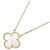 Collana Van Cleef & Arpels Vintage Alhambra in madreperla Bianco D'oro