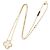 Collana Van Cleef & Arpels Vintage Alhambra in madreperla Bianco D'oro - vista 2