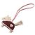 Hermès Accessorio Charm Hermes Rodeo PM Robeo Coeur Marrone Rosa Crudo