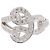 Cartier Agrafe Diamantring Weiß - Ansicht 2