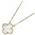 Collana Van Cleef & Arpels Vintage Alhambra in madreperla Bianco D'oro