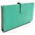 Hermès Portafoglio lungo bi-fold Hermes Bearn Soufflé Verde - vista 2