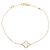 Bracciale Sweet Alhambra in madreperla Van Cleef & Arpels Bianco D'oro