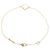 Bracciale Sweet Alhambra in madreperla Van Cleef & Arpels Bianco D'oro - vista 2
