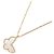 Van Cleef & Arpels Sweet Papillon Halskette Weiß Golden