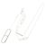 Hermès Collar largo Hermes Ever Chaine d'Ancre Plata - vista 2
