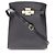 Hermès Borsa a tracolla/Borsa a mano Hermes Kelly Sport MM in vitello nero