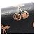 Cartera bi-fold Gucci Petite Marmont GG Fruit Pattern Negro Dorado - vista 6