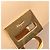 Borsa 2-Way Gancini Salvatore Ferragamo Beige - vista 6