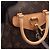 Zaino/Borsa Louis Vuitton Montsouris PM Monogram Marrone - vista 9