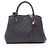 Louis Vuitton Montaigne MM 2-Way Handtasche Rot Marineblau