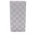 Brazza Louis Vuitton Gray Leather Bi-Fold Long Wallet Brown