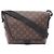 Borsa a tracolla Louis Vuitton Magnetic Messenger Monogram Macassar Marrone Nero