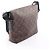 Borsa a tracolla Louis Vuitton Magnetic Messenger Monogram Macassar Marrone Nero - vista 2