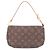 Louis Vuitton Pochette Accessoires Monogram Handbag Braun
