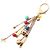 Louis Vuitton Portefeuille Greulot Handbag Charm Mehrfarben Golden