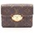 Louis Vuitton Portefeuille Compact Monogram Etoile Bi-fold Wallet Braun