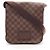 Bolsa de Ombro Louis Vuitton Brooklyn PM Marrom Damier ebene