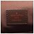 Bolsa de Ombro Louis Vuitton Brooklyn PM Marrom Damier ebene - vista 4