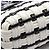 Balenciaga BISTRO XXS Borsa Cesto Bistro Nero Bianco - vista 6