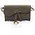 Borsa Saddle Christian Dior in pelle kaki Cachi