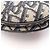 Borsa Dior Saddle Christian Dior Beige Blu navy - vista 5