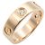 Anello Cartier Love 3PD in oro rosa 18K con diamanti D'oro