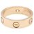 Anello Cartier Love 3PD in oro rosa 18K con diamanti D'oro - vista 3