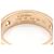 Anello Cartier Love 3PD in oro rosa 18K con diamanti D'oro - vista 4