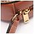 Céline Borsa a tracolla Celine Triomphe Oval Purse Cuile Marrone - vista 7