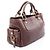 Céline Borsa Celine Boogie Bag in pelle marrone - vista 2