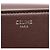 Céline Borsa a tracolla Celine Buzas Triomphe in pelle marrone - vista 4