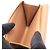 Portafoglio tri-fold Envelope Balenciaga Beige - vista 4