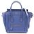 Céline Borsa a mano 2-Way Celine Luggage Nano Shopper Blu