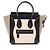 Céline Borsa Tote Celine Luggage Micro Shopper Nero Beige Crudo