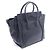 Céline Celine Luggage Mini Shopper Handtasche Marineblau - Ansicht 2