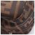 Borsa Tote Fendi Zucca Marrone e Nera Pelle e Tela Nero - vista 6