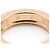 Bulgari Anillo B-zero1 Bvlgari en oro rosa - vista 4