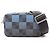 Borsa a tracolla Louis Vuitton Alpha Wearable Wallet Nero Blu Damier ebene
