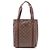 Bolso Cabas Bobour Louis Vuitton Castaño Monograma