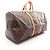 Bolso Boston Louis Vuitton Keepall 55 Monogram Castaño Monograma - vista 2