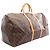 Borsa Louis Vuitton Keepall 60 Monogram Marrone Monogramma - vista 2