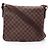 Borsa a tracolla Louis Vuitton District MM Damier Ebene Marrone
