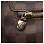 Borsa a tracolla Louis Vuitton District MM Damier Ebene Marrone - vista 13