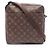 Borsa a tracolla Louis Vuitton Trotteur Bobour Monogram Marrone Monogramma
