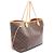 Louis Vuitton Neverfull GM Tote Bag Braun Fuschia Monogramm - Ansicht 2