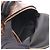 Zaino Louis Vuitton Palm Springs Mini Marrone Nero Monogramma - vista 3