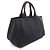 Prada Canapa Canvas Tote Handtasche Schwarz - Ansicht 2