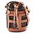 Zucca Borsa a secchiello Fendi Nano Step Out Marrone
